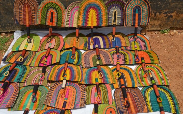 bolga baskets fans handmade fans straw fans colored wholesale bolga fans bolga baskets