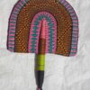 bolga fans hand fans handwoven bolga wholesale pink purple green color fan worldwide