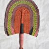 pink hand held fan bolga fans straw fans bulk wholesale bolga basket fans supplier
